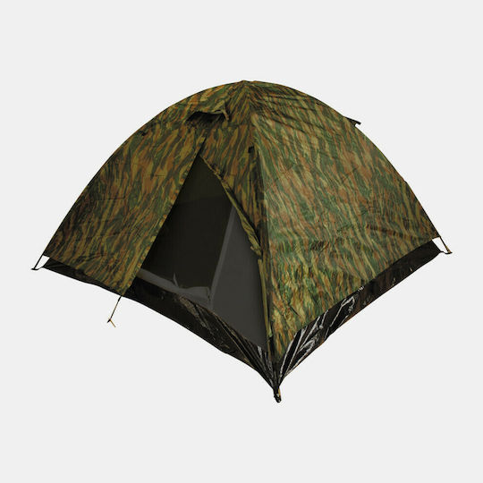 Panda Camo 3 Καλοκαιρινή Σκηνή Camping Igloo με Διπλό Πανί για 3 Άτομα 200x200x130εκ.