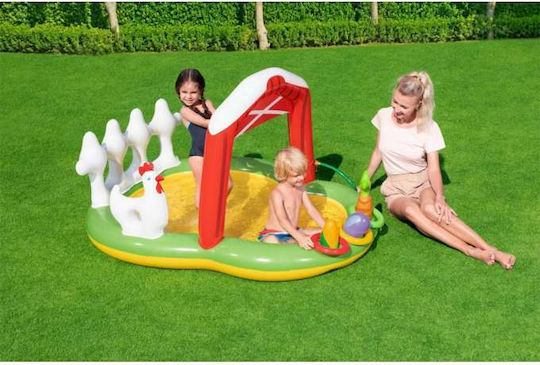 Bestway Children's PVC Swimming Pool 121L Inflatable 175x147x102cm