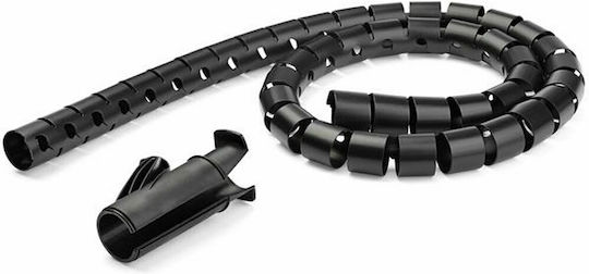 StarTech Spirală Cabluri 25mm 2.5m Negru 1buc