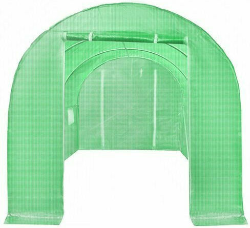 Outsunny Garden Greenhouse Tunnel with Metal Frame 4.5x2x2m