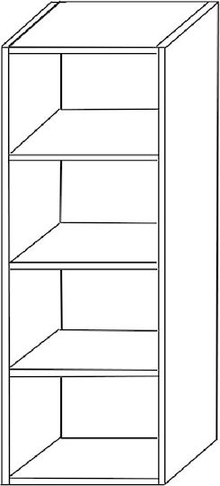 Begonia Storage Cabinet L42xW30xH106.2cm Begonia Storage Cabinet L42xW30xH106.2cm