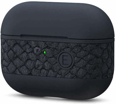 Njord Vindur Hülle Leder / Silikon Dark Grey für Apple AirPods Pro