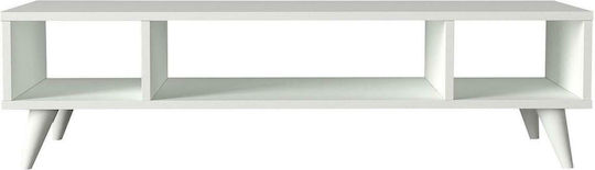 TV Stand Samos White L120xD35xH40cm