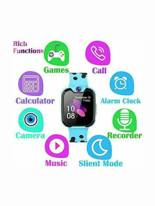 Smartwatch Pentru Copii Cu GPS Violet