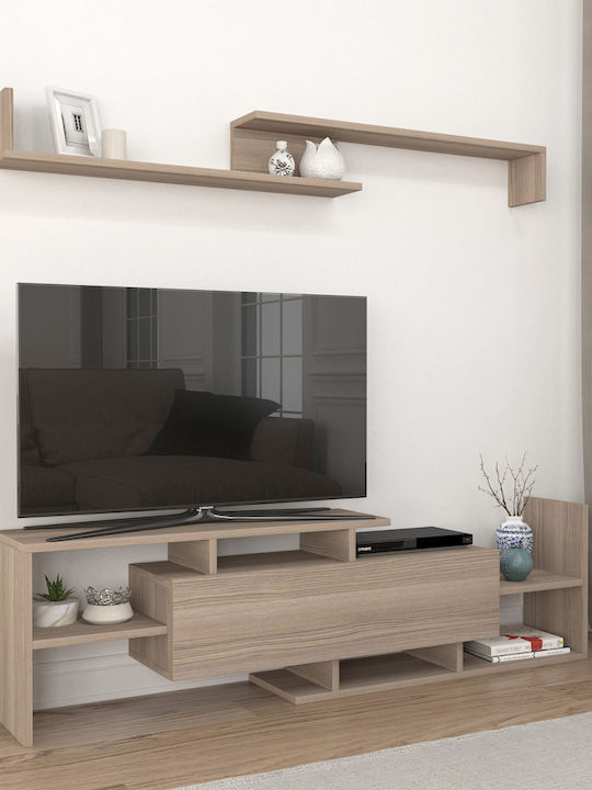Животно помещение ТВ единица Dream Естествено Д153.6xШ25xВ42бр
