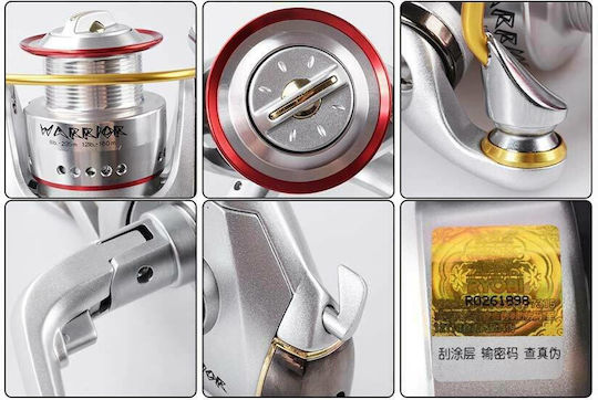 Ryobi Warrior Fischrolle für Shore Jigging 2000
