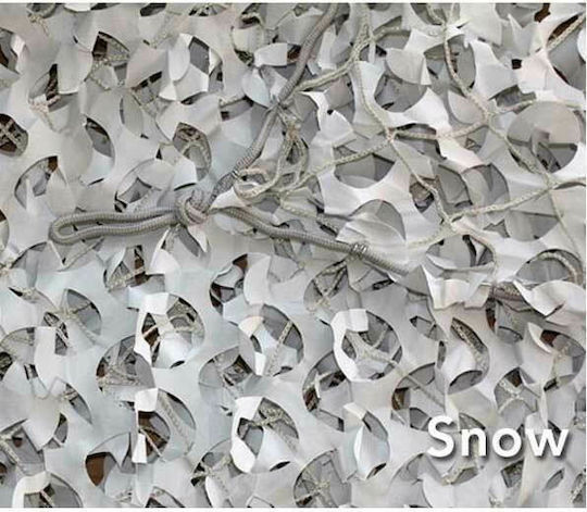 Camosystems Snow Rechteckig Tarnnetz Gray 3x6m