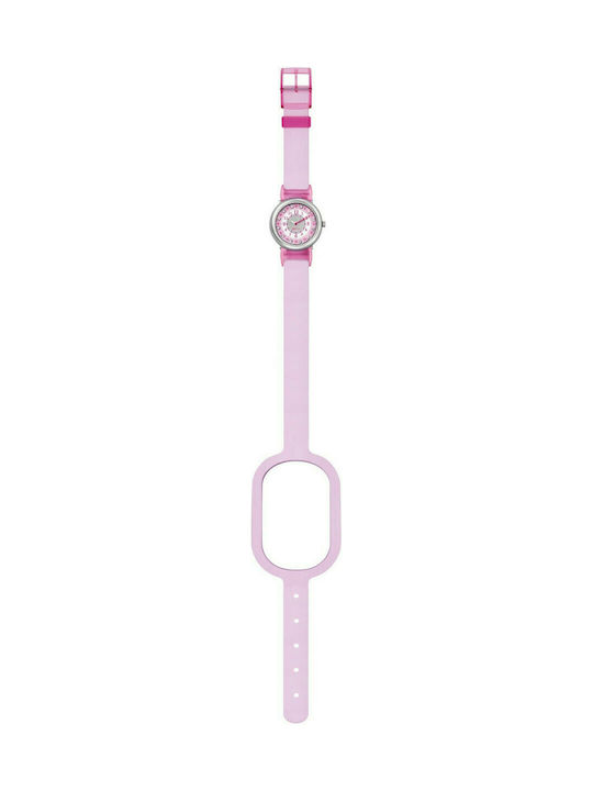 FlikFlak Kids Analog Watch with Rubber/Plastic Strap Pink