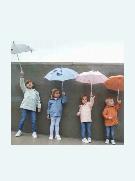 Trixie Kids Curved Handle Umbrella Mr Lion with Diameter 70cm Yellow