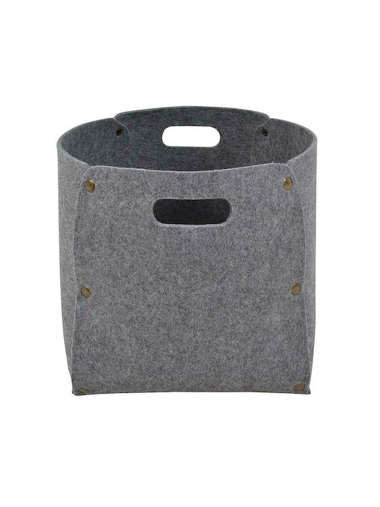 Ankor Fabric Storage Basket Gray 31x31x31cm