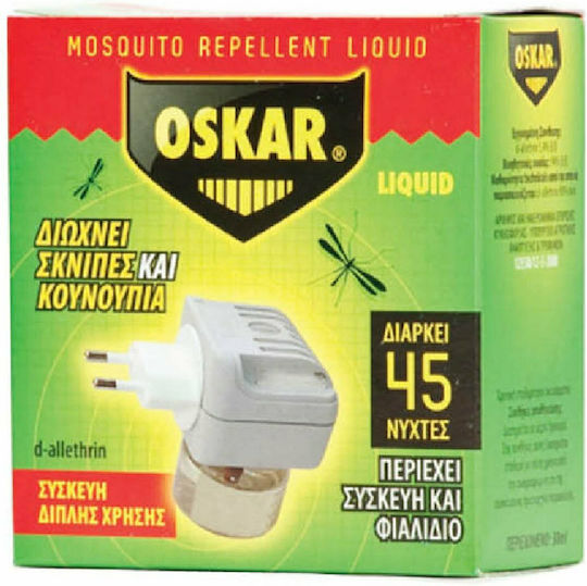 Oskar Device with Liquid for Mosquitoes 30ml