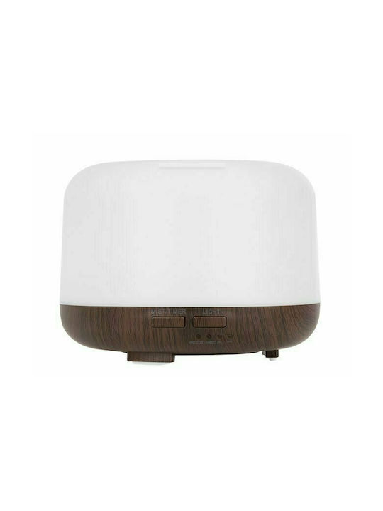 Malatec Led Aromatherapy Diffuser with Remote Control Brown 300ml 00011056