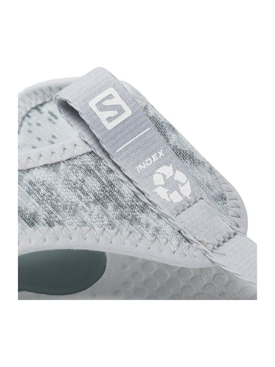 Index Break Frauen Flip Flops mit Plattform in Gray Farbe