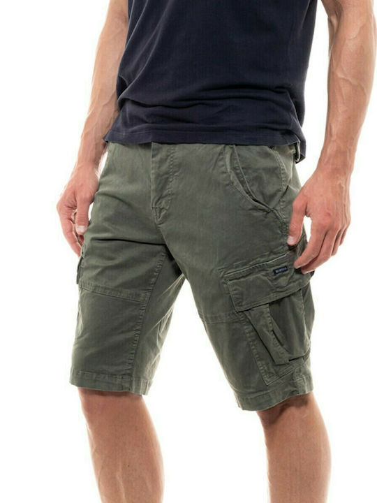 Biston Herrenshorts Cargo Grün