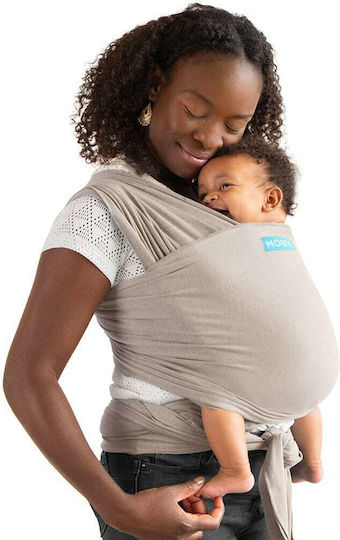 Moby Marsupiu Wrap Elements cu Greutate Maximă 15kg Taupe