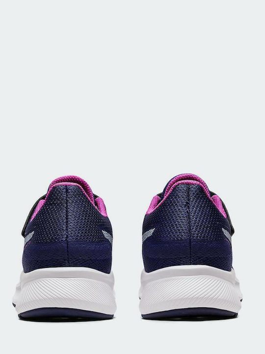 Patriot 13 Kids Sports Shoes Running with Hoop & Loop Closure Blue