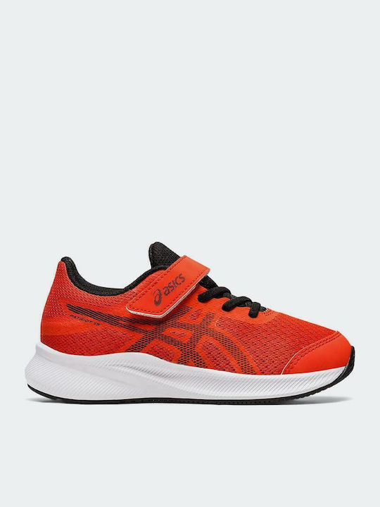 Patriot 13 Kids Sports Shoes Running with Hoop & Loop Closure Orange