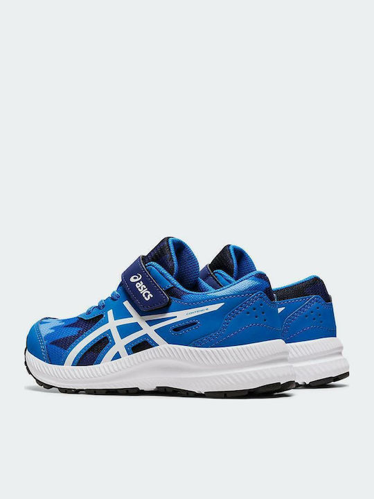 Contend 8 Kids Sports Shoes Running with Hoop & Loop Closure Blue