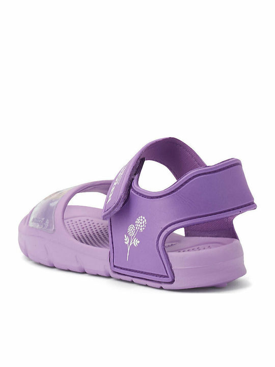 Frozen Children's Beach Shoes Purple