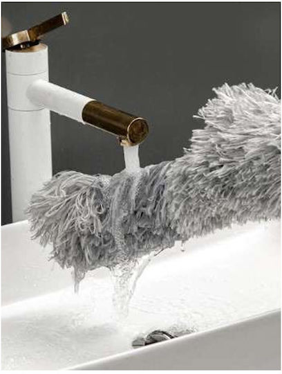Ruhhy Feather Duster Microfiber Telescopic with Handle 1pcs 250cm