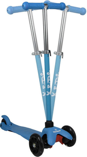 Bebe Stars Kids Scooter X-Ride 3-Wheel for 3+ Years Light Blue