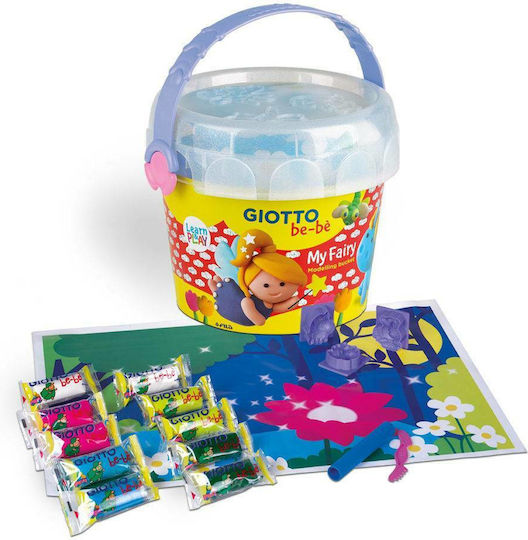 Giotto Plasticine Bebe Maxi My Fairies Game Set for 2+ Years 16 Pieces