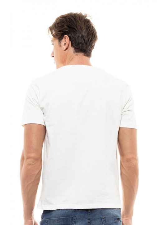 Biston Men's Short Sleeve T-shirt White