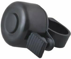 Trizand Clopot de bicicletă Negru cu montare pe ghidon