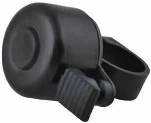 Trizand Clopot de bicicletă Negru cu montare pe ghidon