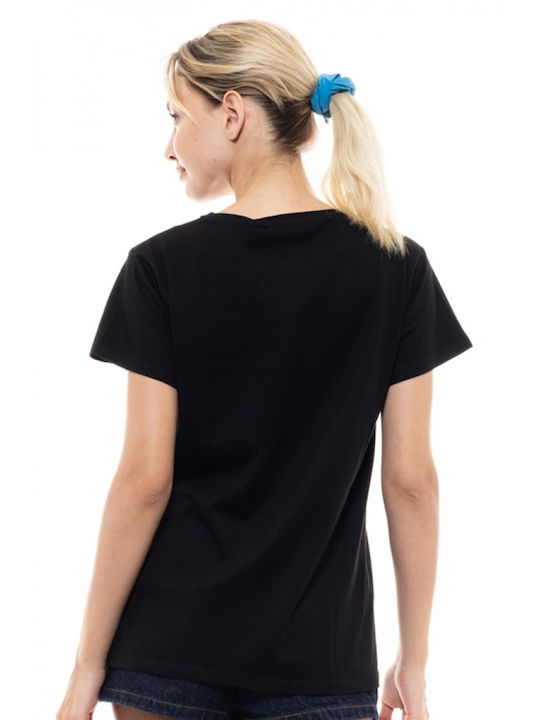 Splendid Damen T-Shirt Schwarz