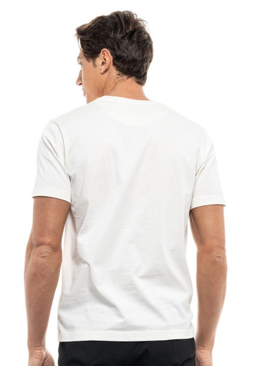 Splendid Herren T-Shirt Kurzarm Weiß