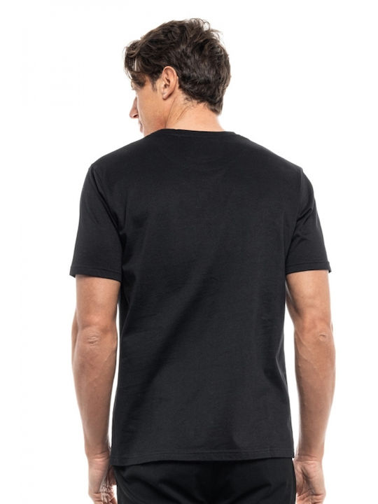 Splendid Herren T-Shirt Kurzarm Schwarz