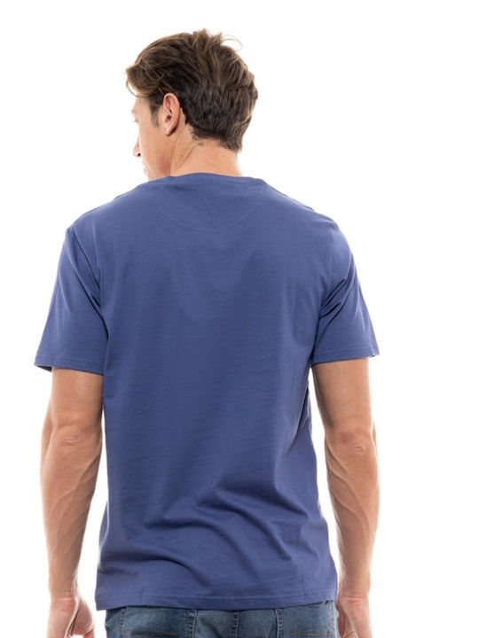 Splendid Herren T-Shirt Kurzarm Blau