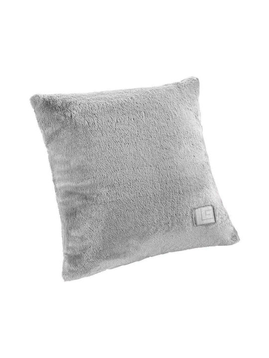 Guy Laroche Decorative Pillow Case Crusty from Fur Silver 60x60cm.