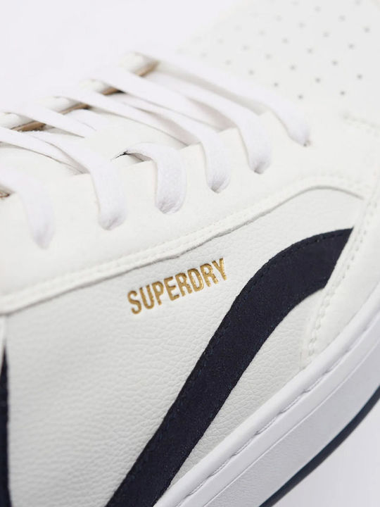 Vegan Basket Sneakers White Navy