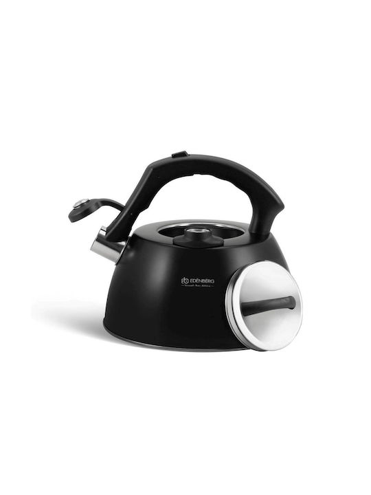 Edenberg Kettle Stainless Steel in Black Color 3000ml 1pcs