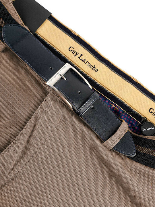 Trousers Chino Elastic in Regular Fit Sand