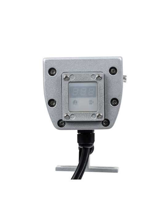 GloboStar Εξωτερικό Φωτιστικό LED Wall Washer 96W RGBW IP65 Ασημί