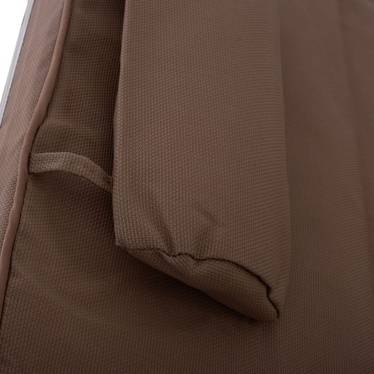 HomeMarkt Sonnenbank-Kissen Mit Rückenlehne Sifnos Beige 192x59cm