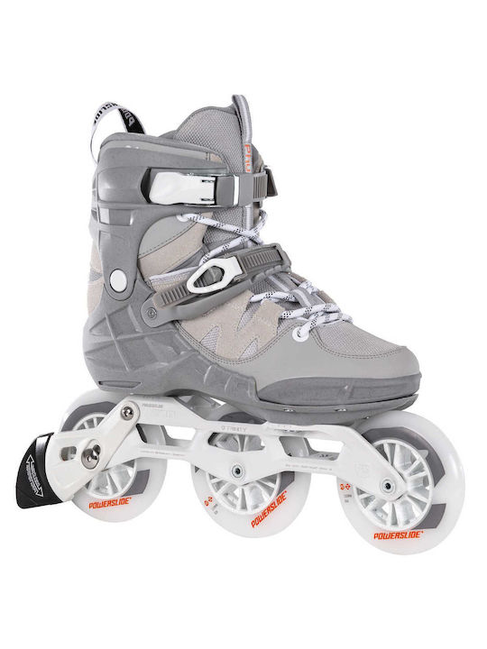 Powerslide Phuzion Argon Cement 110 19./41 Adult Inline Rollers Gray