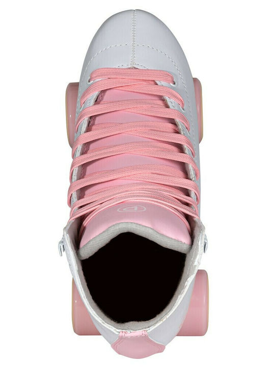 Powerslide Classic Pale Rose ADJ Quad Αυξομειούμενα Rollers Ροζ Ενηλίκων