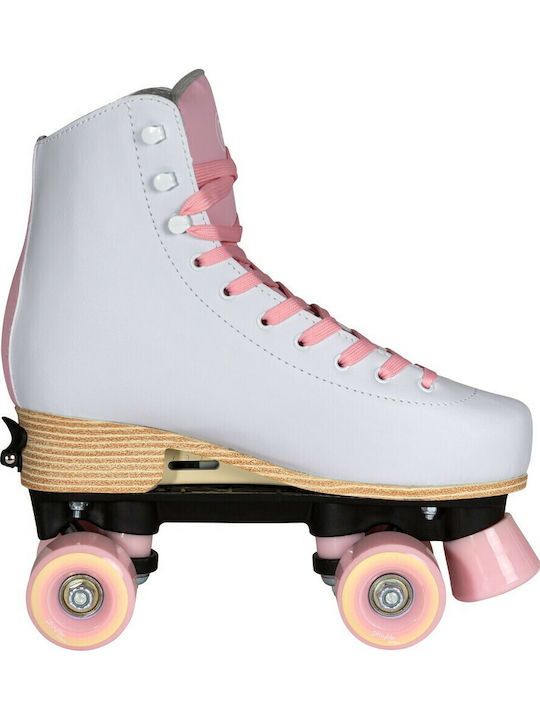 Powerslide Classic Pale Rose ADJ Quad Αυξομειούμενα Rollers Ροζ Ενηλίκων