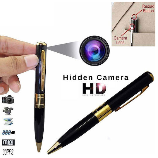 Hidden Camera Pen 1080p with Memory Card Slot