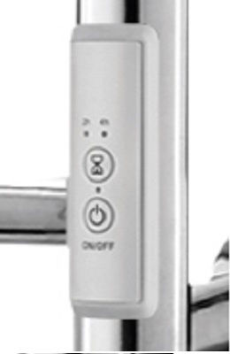 Colorado Brinsk Electric Towel Rail 135W 86x53cm Silver