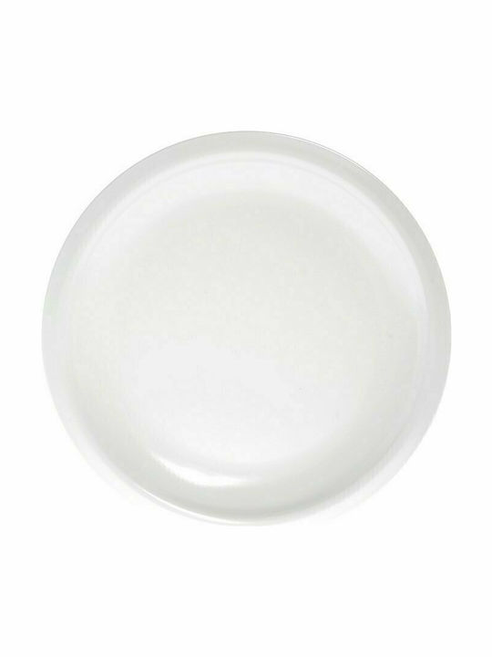 Evivak Family Plate Shallow made of Melamine White with Diameter 22.5cm