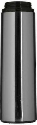 Click Bottle Thermos Glass Silver 410ml with Cap-Cup 6-60-805-0118