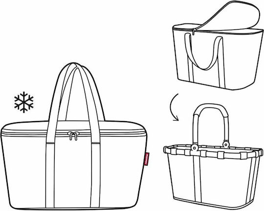Reisenthel Ισοθερμική Τσάντα Χειρός Coolerbag XS 4 Λίτρων Μ27.5 x Π12 x Υ15.5εκ.