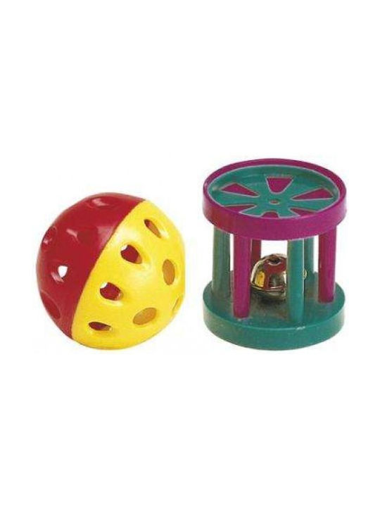 Ferplast Katzenspielzeug Ball aus Kunststoff 85202799