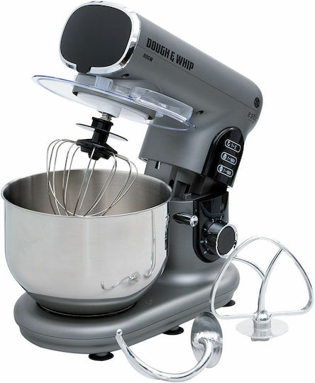 Estia Dough & Whip Κουζινομηχανή 800W με Ανοξείδωτο Κάδο 5lt