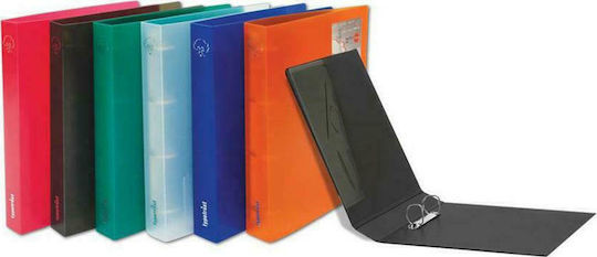 Typotrust Clipboard with 2 Rings 3/32 for Paper A4 (Μiscellaneous colours) 1pcs